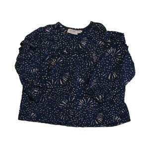 Noa Noa Girls Blue | Pink Long Sleeve Shirt size: 12 Months